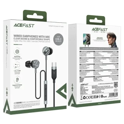 ACEFAST L6 Wired Type C Earphone - Image 4
