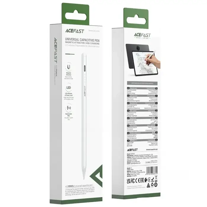 ACEFAST V2 Stylus Active Recognition Magnetic Absorption Capacitive Pen - Image 3
