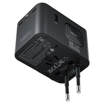 AceFast Z8 2500W + PD45W GaN Charging travel adapter (3xUSB-C+2xUSB-A) - Image 3