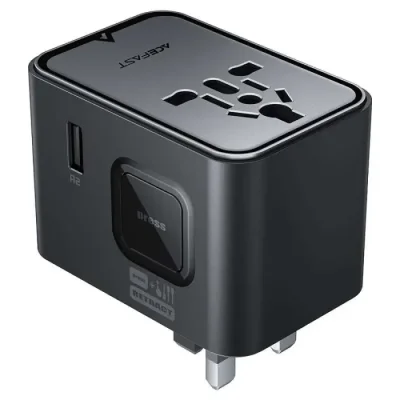 AceFast Z8 2500W + PD45W GaN Charging travel adapter (3xUSB-C+2xUSB-A) - Image 2