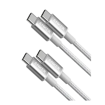 ANKER USB-C to USB-C Data Cable (100W, Braided) 3ft - Image 5