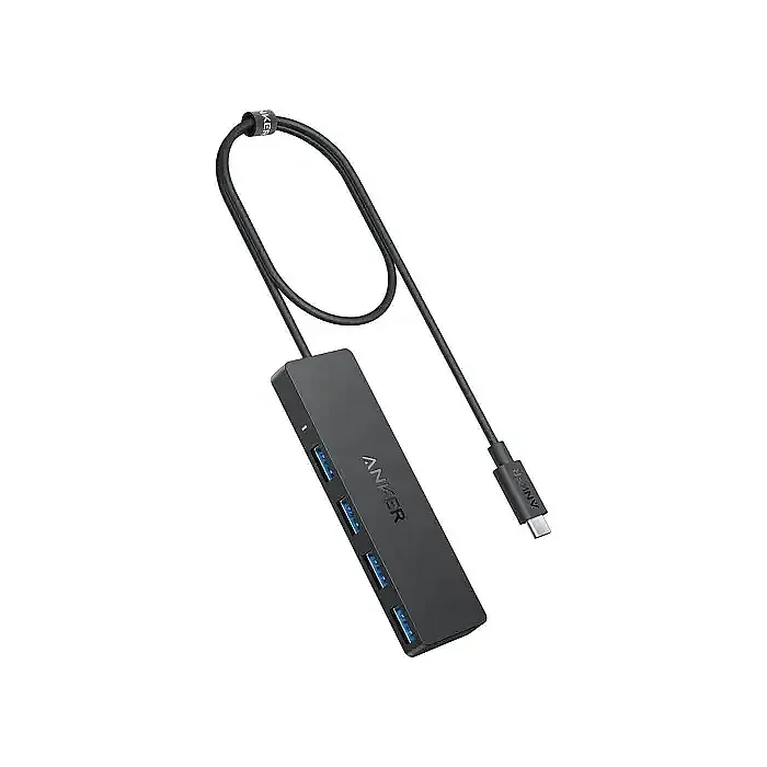 Anker 4-Port USB 3.0 Hub with 5Gbps Data Transfer, Ultra-Slim...