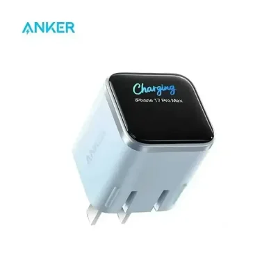 Anker Nano 45W USB-C GaN Charger A121D with Smart Display – Fast Charging Adapter - Image 2