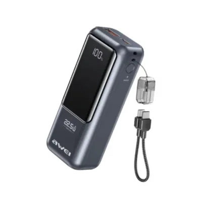 Awei PA-99 10000mAh Portable Fast Charging Power Bank - Image 1