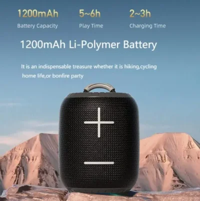AWEI Y526 Mini Portable Outdoor Bluetooth Speaker - Image 2
