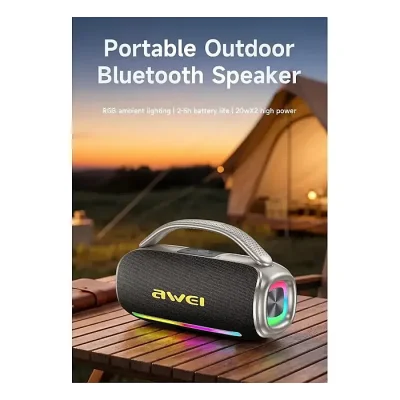 AWEI Y887 Pro 40W Bluetooth Speaker With Colourful Light - Image 2