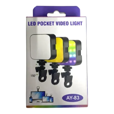 AY-83 RGB Led Pocket Video Light - Image 7