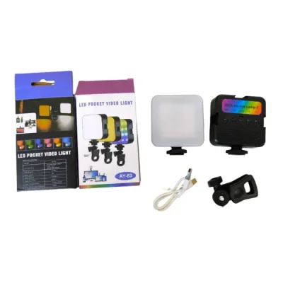 AY-83 RGB Led Pocket Video Light - Image 6