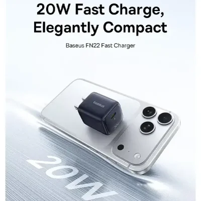 Baseus EnerFill FN22 20W Adapter with Type-C to Lightning Cable - Image 3