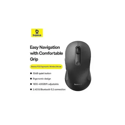 Baseus F02 Creator StarFlash NearLink Wireless Mouse 12000 DPI 2000Hz Dual Mode - Image 2