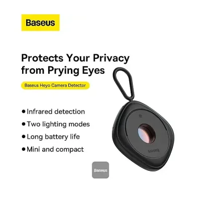 Baseus Heyo Camera Detector Mini Travel Hotel Hidden Camera Finder Spy Camera Infrared Detector - Image 3