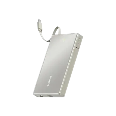 Baseus PicoGo 10000mAh 22.5W Fast Charging Power Bank with Built-in Dual-Cables - Image 2