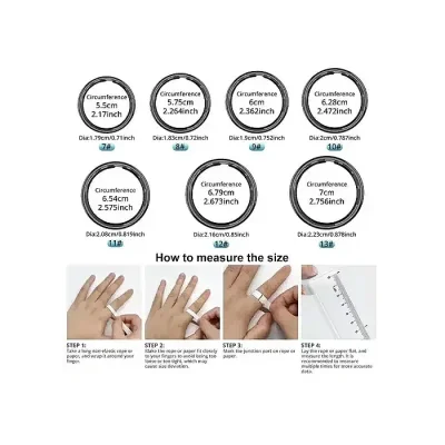 COLMI R12 Smart Ring with Display Screen and Touch - Image 4