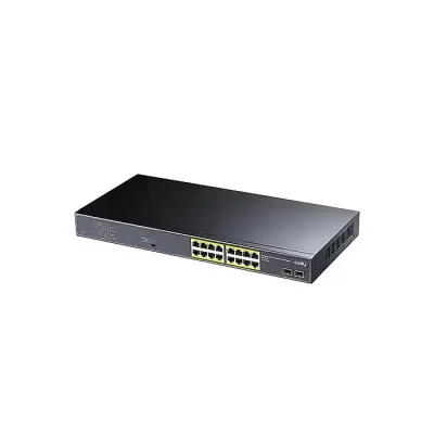 CUDY GS1020PS2 16-Port Gigabit PoE+ Switch 280W 2×Uplink 2×Combo CCTV VLAN - Image 2