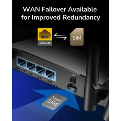 CUDY LT400-(N300)-Single Band 4G LTE SIM Wi-Fi Router 300Mbps Wireless N Router - Image 4