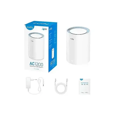 CUDY M1200-(1Pack)-AC1200 Dual-Band Mesh Wi-Fi 5 System Router - Image 2
