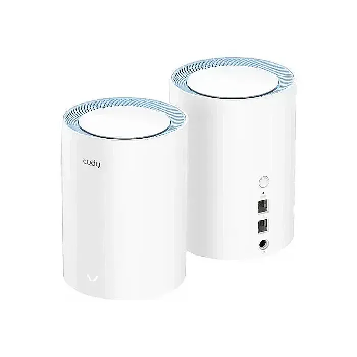 CUDY M1200-(2Pack)-AC1200 Dual-Band Mesh Wi-Fi 5 System Router