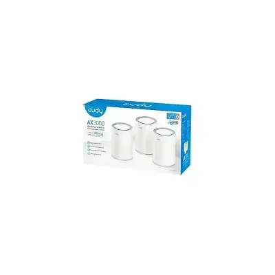 CUDY M3000-(3Pack)-AX3000 Dual-Band Mesh Wi-Fi 6 System Gigabit Router (White) - Image 2