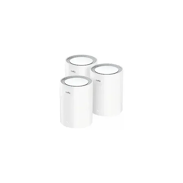 CUDY M3000-(3Pack)-AX3000 Dual-Band Mesh Wi-Fi 6 System Gigabit...