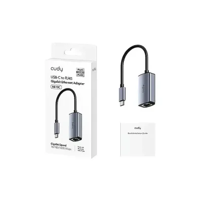 CUDY UE10C USB-C to Gigabit Ethernet Adapter RTL8153B 1Gbps LAN Converter - Image 2