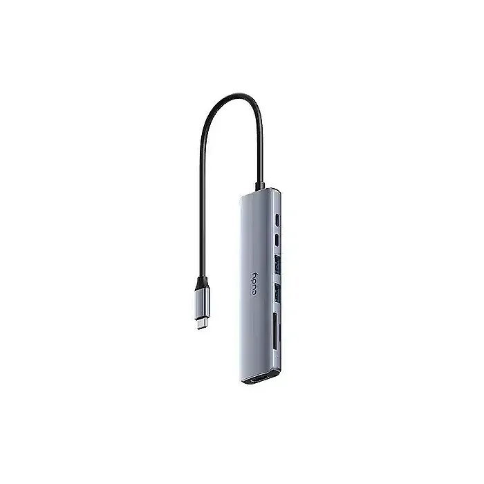CUDY UH407 7-in-1 USB-C Hub 4K HDMI 60Hz SD/TF Card Reader 100W...