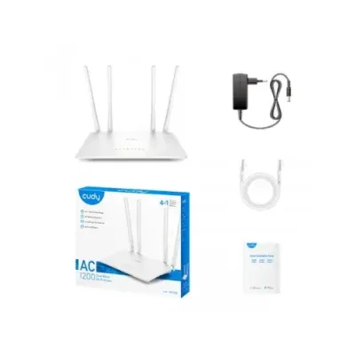 CUDY WR1200-(AC1200)-Dual-Band Smart Wi-Fi Router AC1200 Wi-Fi 5 Router - Image 3