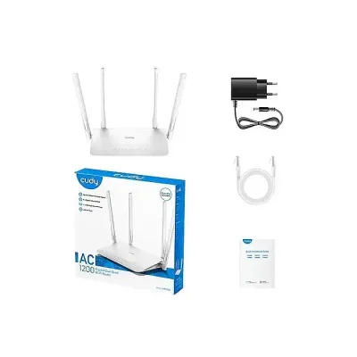 CUDY WR1300-(AC1200)-Dual-Band Smart Wi-Fi Router Gigabit Mesh Router - Image 2