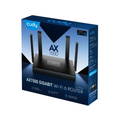 CUDY WR1500-(AX1500)-Dual-Band Wi-Fi 6 Smart Mesh Router AX1500 Gigabit Router - Image 4