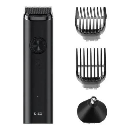 DIZO Trimmer Kit: 4‑in‑1 Multi‑Grooming trimmer 40 Length Settings 0.5mm Precision 240 Min Runtime IPX5 Fully Washable Type‑C Fast Charging