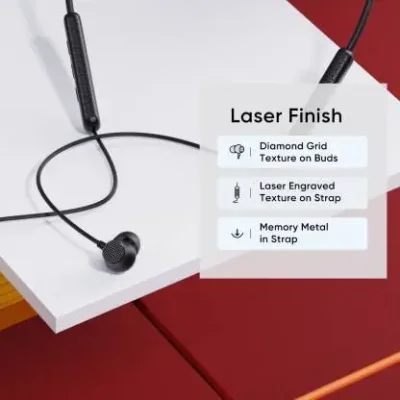 Realme Dizo Wireless Active Bluetooth Neckband with 11.2mm Bass Boost, ENC & Bluetooth V5.3 Earphone - Image 3