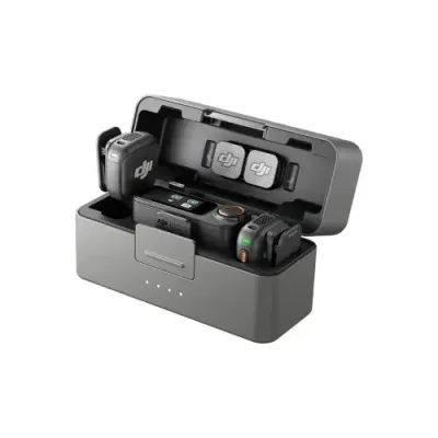DJI Mic 3 2-Person Compact Wireless Microphone System/Recorder for Camera & Smartphone - 2 TX+1 RX+CC - Image 2