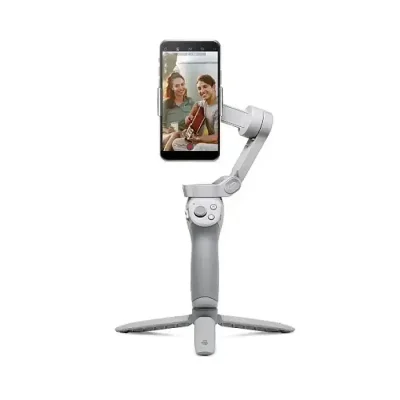 DJI OM 4 SE 3-Axis Smartphone Gimbal Stabilizer with Magnetic Phone Clamp & Tripod - Image 2