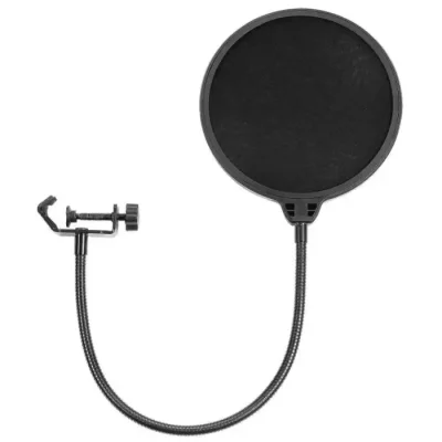 Double Layer Recording Studio Microphone Wind Screen Pop Filter Mask Shield - Image 3