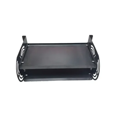 Double-layer wall-mounted metal router stand - Image 4