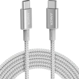 ANKER USB-C to USB-C Data Cable (100W, Braided) 3ft