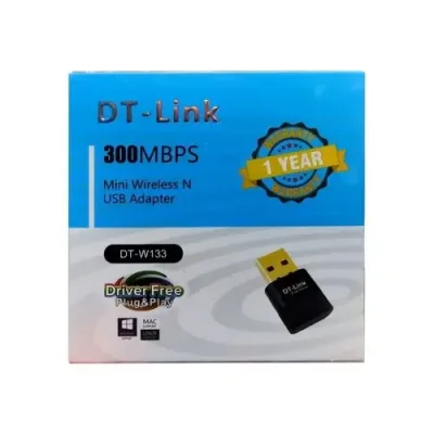 DT-link DT-W133 300 mbps Wireless Mini USB Adapter - Image 2