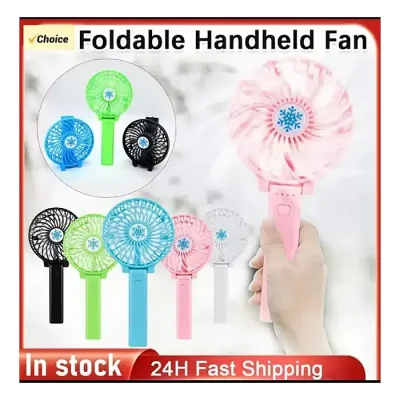 Mini Rechargeable USB Charging Portable Handheld Fan - Image 3