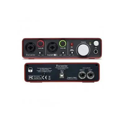 Focusrite Scarlett 2i2 3rd Gen USB Audio Interface for Recording, Songwriting, Streaming and Podcasting — High-Fidelity, Studio Quality Recording, and All the Software You Need to Record - Image 2