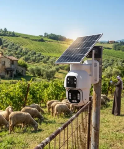 Geek Space BS-M1-2L-5G-eSIM Solar-Powered Security Camera 4G 5G LTE with e-SIM  8K Smart Net Camera - Image 3