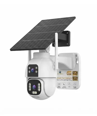 Geek Space BS-M1-2L-5G-eSIM Solar-Powered Security Camera 4G 5G LTE with e-SIM  8K Smart Net Camera - Image 2