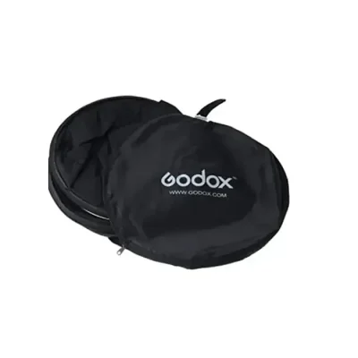 Godox 110cm 5 in 1 Collapsible Reflector Disc (Gold/Silver/Black/White/Translucent) - Image 2