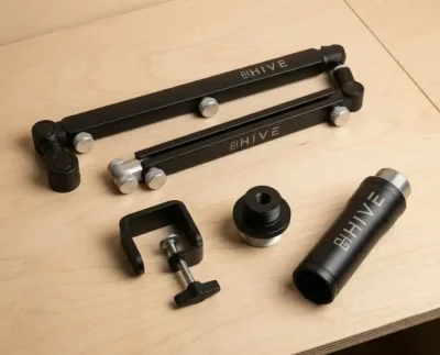 HIVE ST-300 Aluminum Live Streaming Microphone Arm stan - Image 2