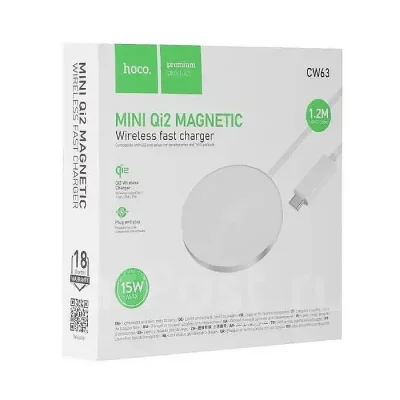 Hoco CW63 Max 15W Fast Qi2 Magnetic Wireless Fast Charger - Image 4