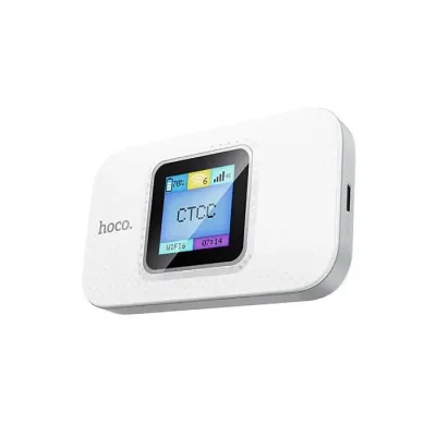 Hoco DQ12 Portable Mobile Pocket WiFi Router with Display - Image 3