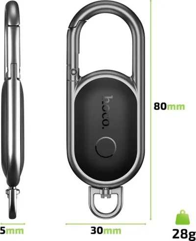 Hoco E91J Smart Anti-lost Device Keychain - Image 3