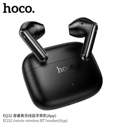 Hoco EQ32 Astute 2-in-1 TWS Wireless Earbuds with app supported - Image 3
