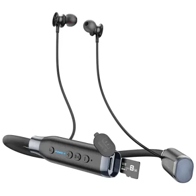 Hoco ES62 Pretty with Mic Dual Play Mode Neckband Bluetooth Earphone - Image 2