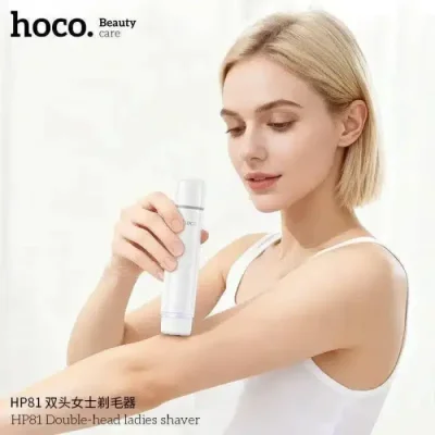 HOCO HP81 Double-Head Women’s Electric Razor (2-in-1 Cordless) - Image 3