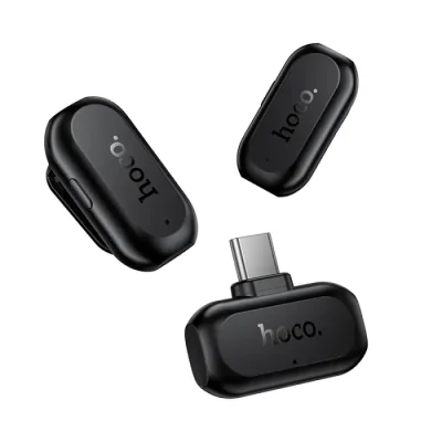Hoco L26 Type-C AI Noise Cancelling Wireless Microphone - Image 4
