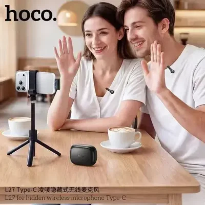 Hoco L27 Type-C Dual Wireless Microphone - Image 2